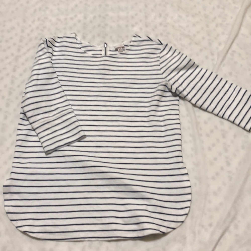 Nautical striped sweater